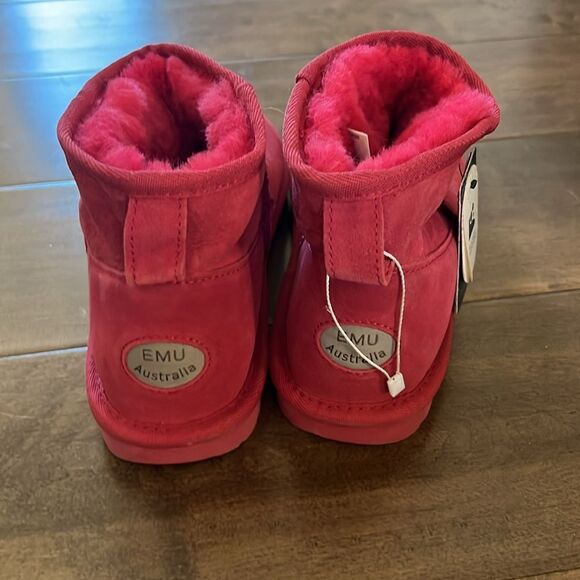 Free People x EMU Australia Stinger Micro Sheepskin Shearling Boot – Pink – US 8 - Picture 3 of 6